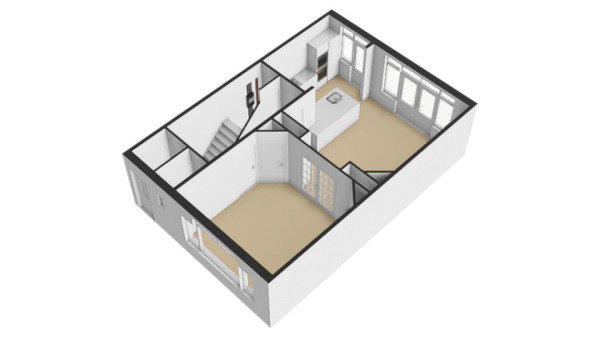 Floor Plan 3 - Dr. P.J.H. Cuypersplein 45